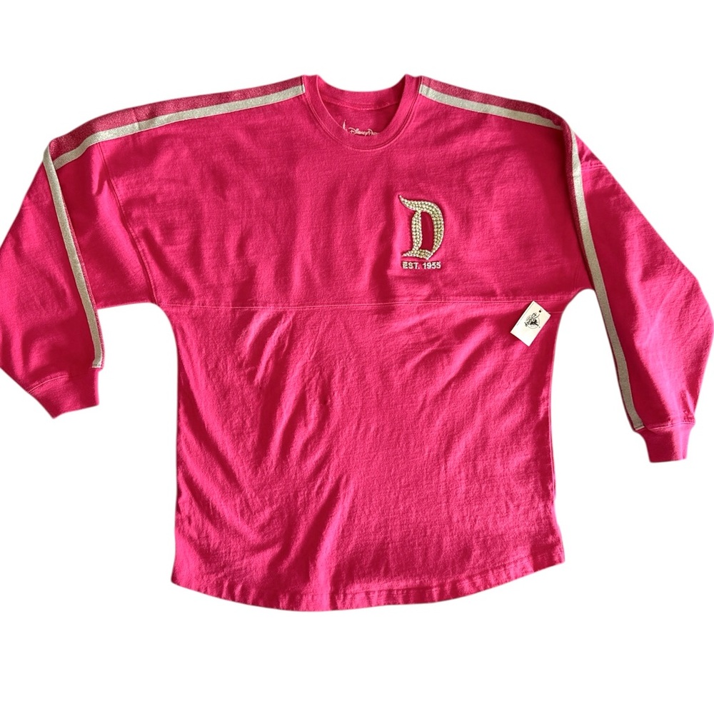 New Bedazzled DISNEYLAND SPIRIT JERSEY IMAGINATION PINK - Picture 3 of 9